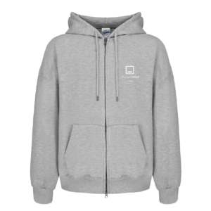 UNZIP Hoddie Grey